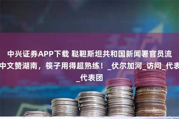 中兴证券APP下载 鞑靼斯坦共和国新闻署官员流利中文赞湖南，筷子用得超熟练！_伏尔加河_访问_代表团